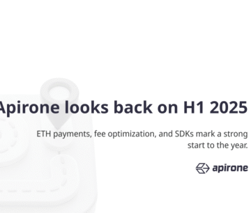 Apirone looking back on the first half of 2025