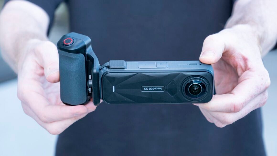 I tried my favorite 360 action camera as a point-and-shoot with this grip accessory — here’s what I learned