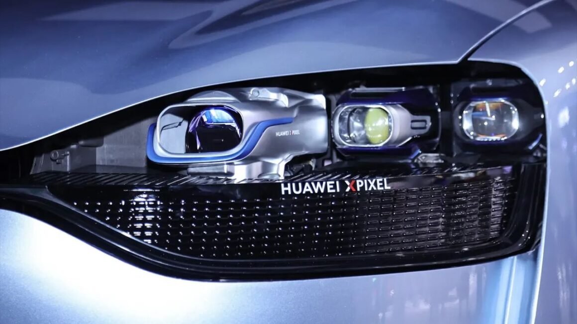 Is this the future of drive-in movies? Huawei’s XPixel smart headlights can project games, TV and more onto any surface — technology demonstrated at the Beijing Auto Show is the first to offer full-color projection