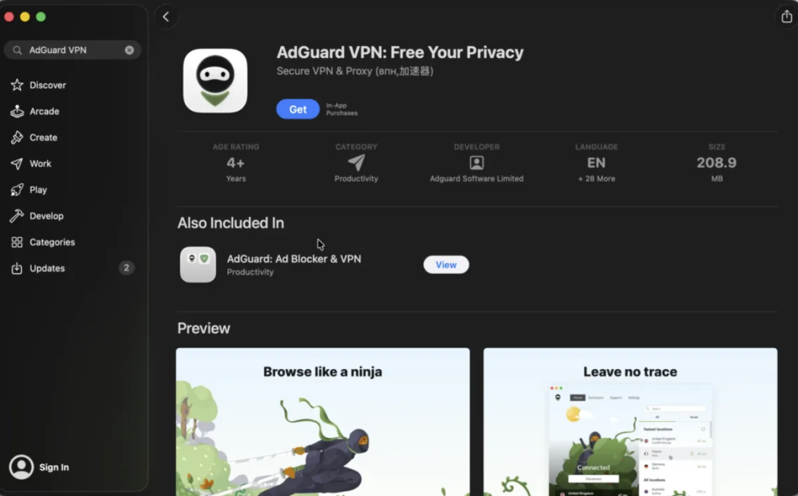 AdGuard VPN launches on the Mac App Store to offer Apple users one-click privacy — but with a caveat