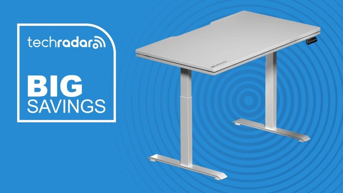 Ditch the boring office furniture: Save 23% on Blacklyte’s ‘bold standing desk’ blending a gamer style and pro-grade features for the home office — but the Prime Day sale ends soon