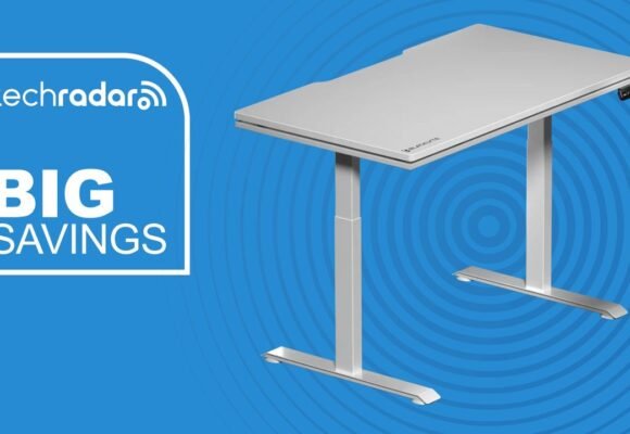 Ditch the boring office furniture: Save 23% on Blacklyte’s ‘bold standing desk’ blending a gamer style and pro-grade features for the home office — but the Prime Day sale ends soon