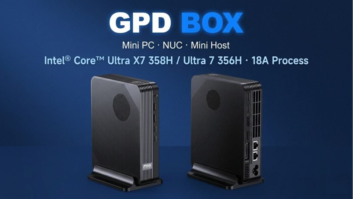 GPD debuts mini PC with a 25W Core Ultra X7 358H CPU with an iGPU that’s almost as fast as the 3050M — but shame about the GPIO snub