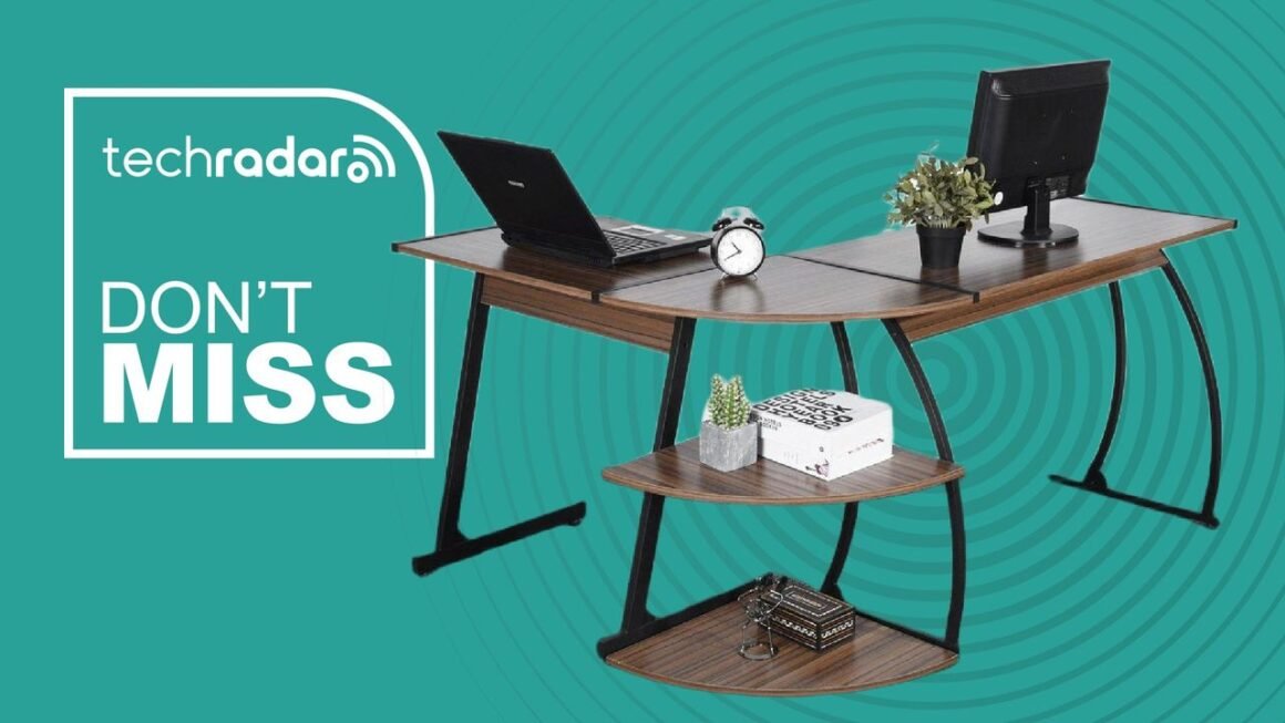 A £17 L-shaped office desk? This might be the cheapest home office furniture deal I’ve ever seen in my life