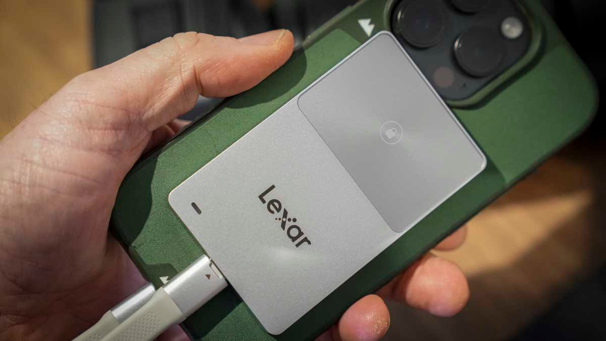 Lexar TouchLock Portable SSD