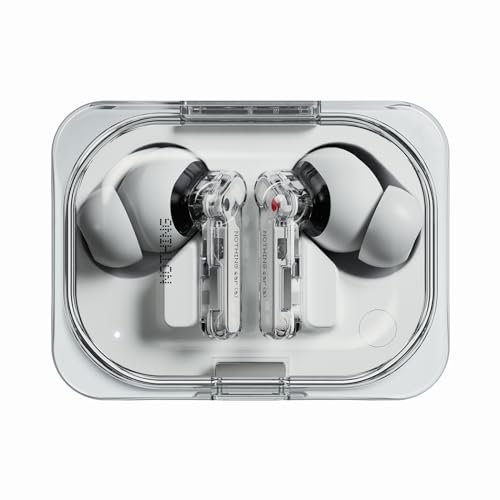 Nothing Ear (a) Wireless Ear Buds With Active Noise Cancelling, Bass Enhance Algorithm and Up to 42.5 Hours of Listening Time - White
