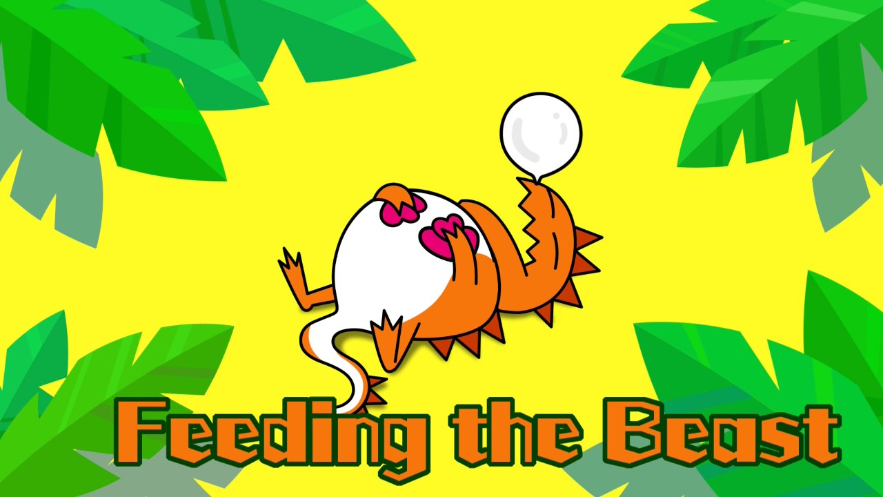 Feeding the Beast in Rhythm Heaven Groove
